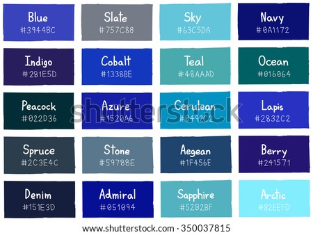 Blue color code