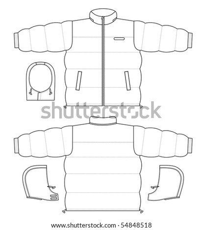Jacket template Stock Photos, Images, & Pictures | Shutterstock