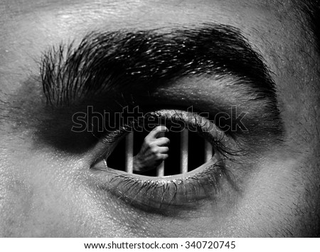 Manipulation digital eyes face Manipulation digital eyes face
