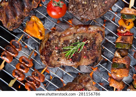 Meat For Bbq Stock Photos, Images, & Pictures | Shutterstock