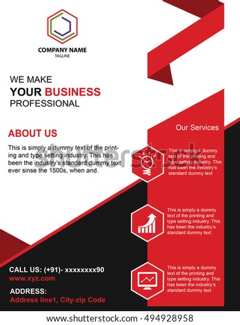 flyer brochure design business flyer size stock photo photo vector business flyer size