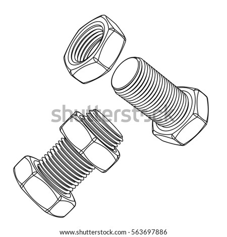 Turbocharger Cartoon Illustration Outline High Resolution Stock 