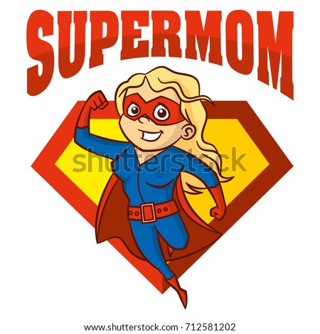 Super Mom Logo - flashfasr