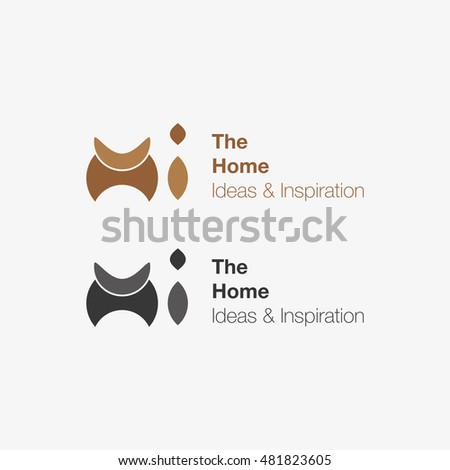 Home Interior Logo Design Vector Logo Stock Vector 481823605 - Shutterstock