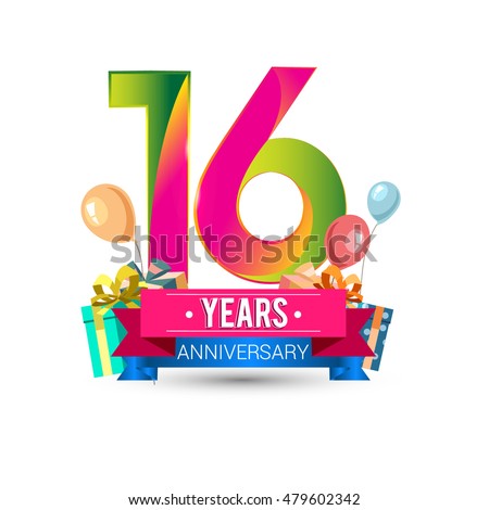 16th Anniversary Stock Images, Royalty-Free Images & Vectors | Shutterstock