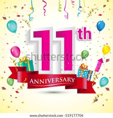  11th  Birthday Stock Images Royalty Free Images Vectors 