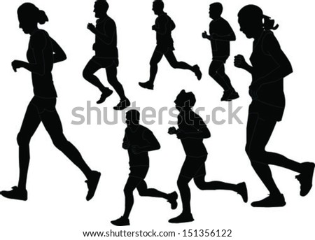 Long Distance Runner Stock Vectors & Vector Clip Art | Shutterstock