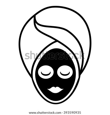 Face Mask Icon 3 Stock Vector 393590935 - Shutterstock
