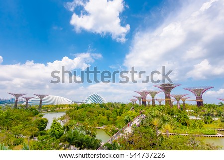 Garden By The Bay Meadow "supertree_grove" stock images, royalty-free images Garden By The Bay Meadow "supertree_grove" stock images, royalty-free images