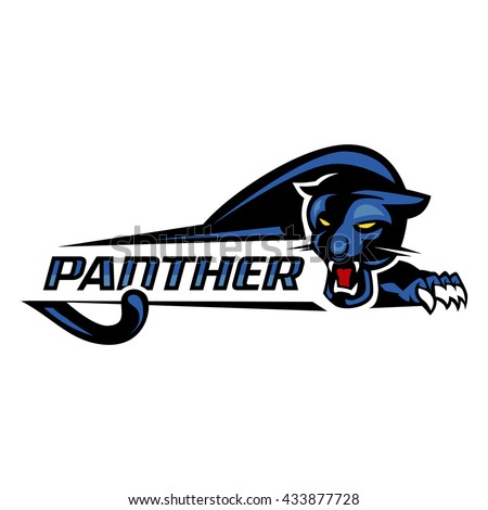 Panther Black Panther Stock Vector 433877728 - Shutterstock