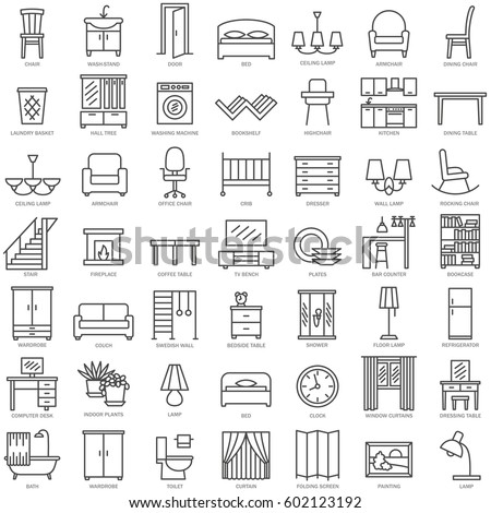 Modern Furniture Icon furniture icon stock images, royalty-free images & vectors Modern Furniture Icon furniture icon stock images, royalty-free images & vectors