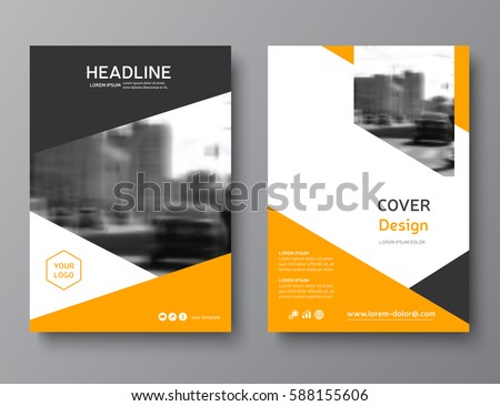 cover design annual reportvector template brochures stock vector cover design annual reportvector template brochures stock vector, Presentation templates