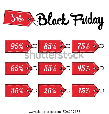 Set Tags Ribbons Labels Special Offer Stock Vector 302745587 - Shutterstock