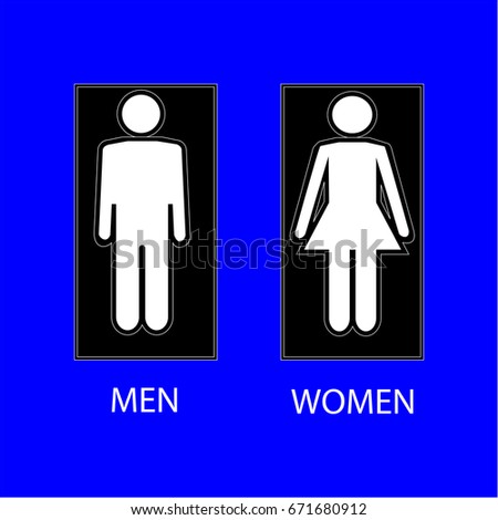 Bathroom Sign Texture wc sign white silhouette men women stock vector 592217378 Bathroom Sign Texture wc sign white silhouette men women stock vector 592217378