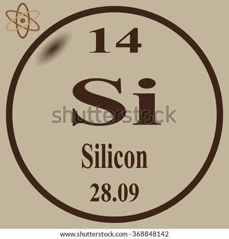 Periodic Table Elements Silicon Stock Vector 368848142 - Shutterstock Periodic Table Elements Silicon Stock Vector 368848142 - Shutterstock