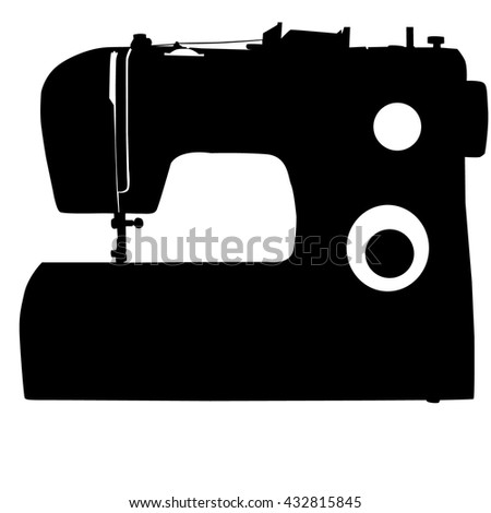 Sewing Machine Silhouette On White Background Stock Vector Royalty Stunning Sewing Machine Clip Art Free Sewing Machine Silhouette On White Background Stock Vector Royalty Stunning Sewing Machine Clip Art Free
