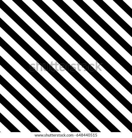 Strip Black White Stripes Diagonal Vector Stock Vector 648440515