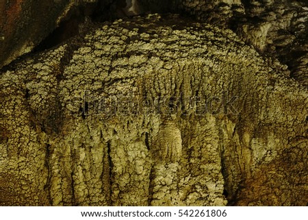 Quang Binh, Vietnam - 12th December 2016 - Paradise cave (or Thien Duong cave) is a cave in Phong Nha Ke Bang National Park, UNESCO's World Heritage Site