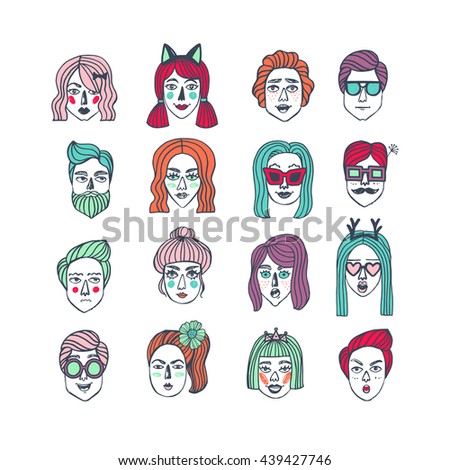 People Faces Stock Images, Royalty-Free Images & Vectors 