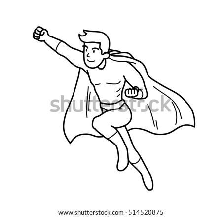 Featured image of post Flying Superhero Drawing Base