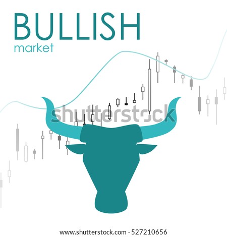 Bullish Bearish Symbols On Stock Market Stock Vector 511749277 