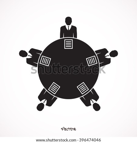 Round Table Meeting Stock Images, Royalty-Free Images & Vectors ...