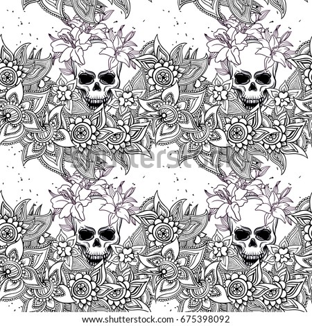 Tattoo Flash Vector Elements Set Stock Vector 69211798 - Shutterstock