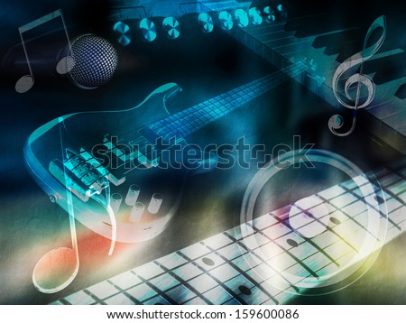 Music Background Stock Images Royalty Free Vectors Gambar
