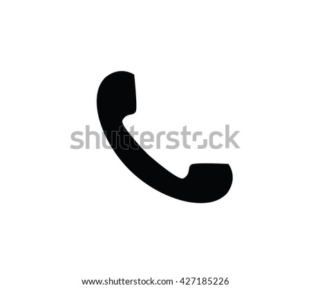 Phone Isolated Flat Web Mobile Icon Stock Vector 318049859 - Shutterstock