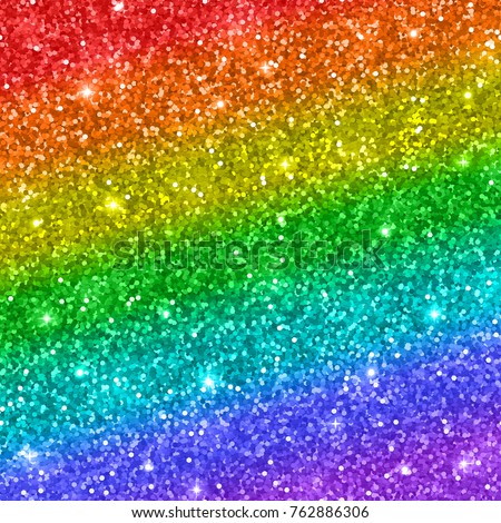 Glitter Background Colors Rainbow Lgbt Raster Stock Illustration ...