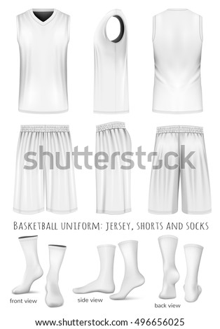 Download Basketball Uniform Sleeveless Top Shorts Socks Stock ...