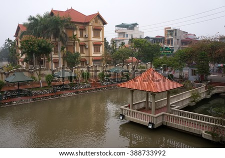 HAI PHONG, VIETNAM, December 23, 2015 the resort, suburban Hai Phong, Vietnam