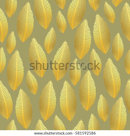 Gold Foil Paper Decorative Texture Background Stock Illustration ...