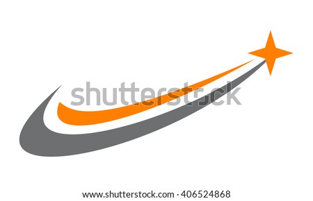 Star Swoosh Stock Vector 406524868 - Shutterstock