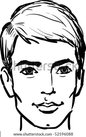 Man Face Sketch Stock Images, Royalty-Free Images & Vectors | Shutterstock