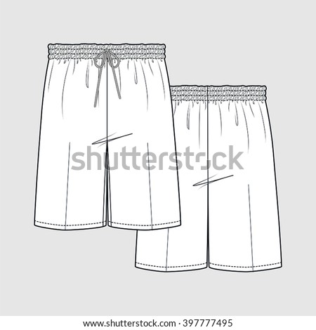 Loose Fitting Plain Casual Pants