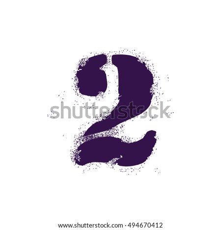 Graffiti Numbers Stock Images, Royalty-Free Images & Vectors | Shutterstock