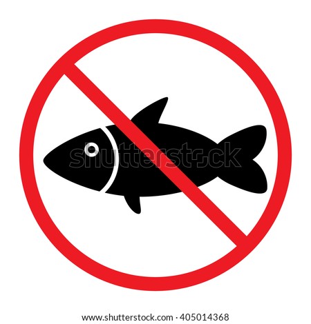 Download No Fishing Sign Stock Vector 405014368 - Shutterstock