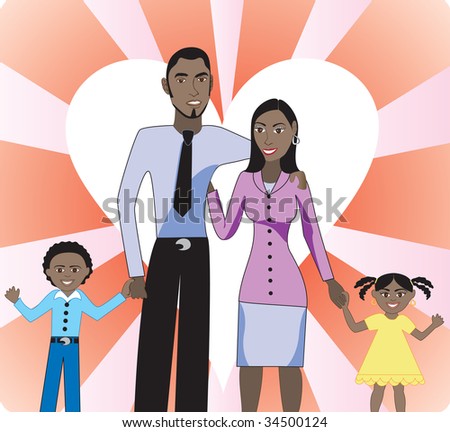 Vector Illustration Family Number 6 Isolated Stock Vector 66527542 ...