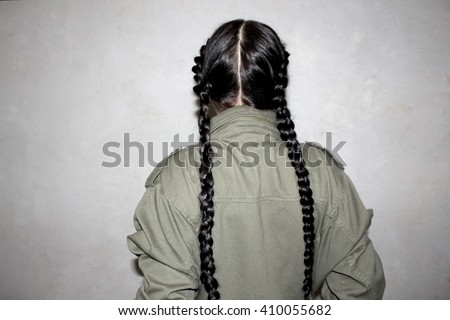 French Braid Stock Images, Royalty-Free Images & Vectors 