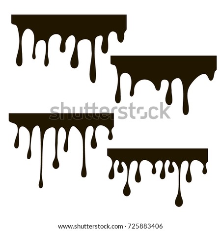 Dripping Liquid 01 Stock Vector 588913733 - Shutterstock