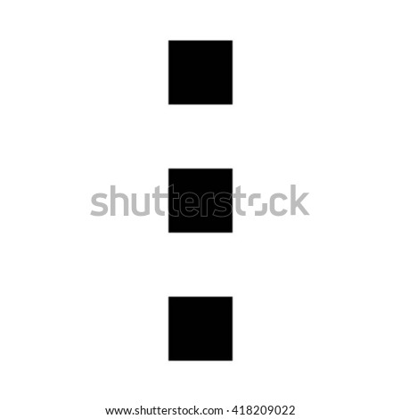 Menu Bar Icon Stock Vector 418209022 - Shutterstock