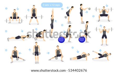 Exercice fitness cuisse