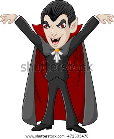 Cartoon Vampire Character Stock Illustration 472503478 - Shutterstock
