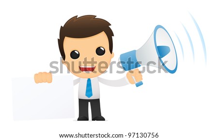 Linear Flat Speech Promoter Huge Speaker Stock Vector 481552321 ...