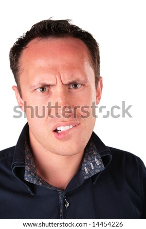 Man Biting Lip Stock Photos, Images, & Pictures | Shutterstock