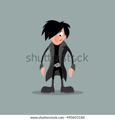 Goth Boys Stock Images, Royalty-Free Images & Vectors 