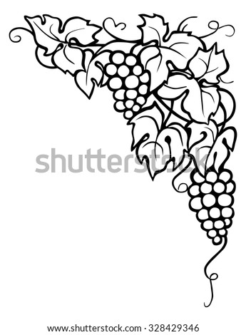 Grape Vector Freehand Pencil Drawn Sketch Stock Vector 382841827 ...