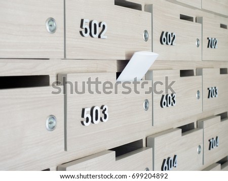 Letter Put Mailbox Entrance Hall Apartment Stock Photo (Edit Now ... Letter Put Mailbox Entrance Hall Apartment Stock Photo (Edit Now ...