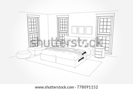 Perspective Drawing Stock Images Royalty Free Images